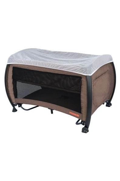 Maccon Prime Alüminyum Kasa Park Yatak Sallanır Cibinlikli Oyun Parkı Beşik 70X110 Cm - 11