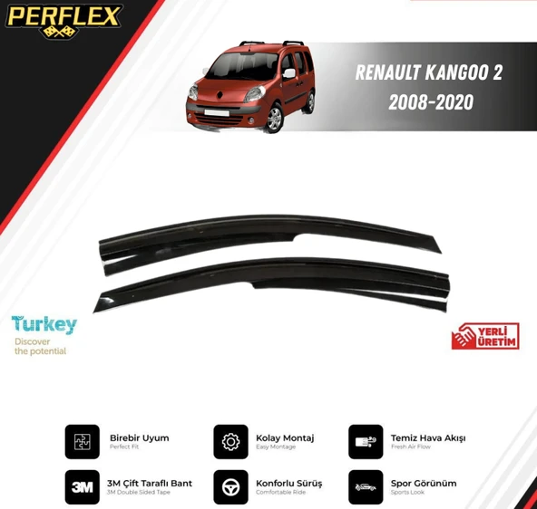 CAM RÜZGARLIĞI V2 MUGEN RENAULT KANGOO 2 2008-2020