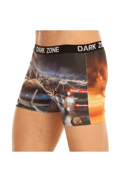 Araba Desenli Erkek 3d Boxer 1055