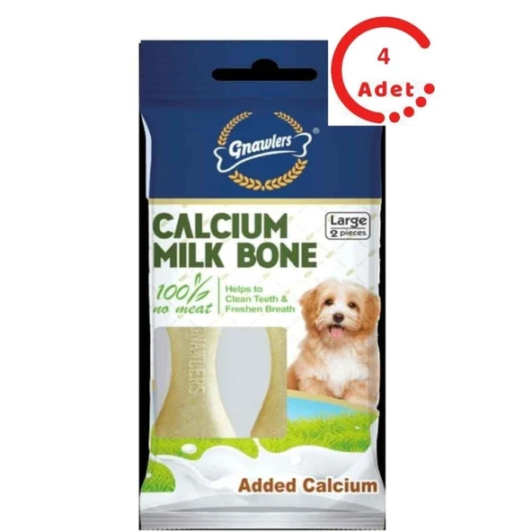 Gnawlers Milk Bone Köpek Ödülü 2'li 110 Gr x 4 Adet