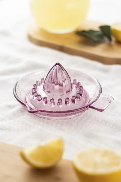 Akrilik Mürdüm Limon Sıkacağı Pratik Limon Sıkacağı