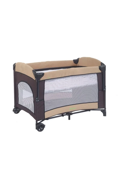 Mastic Anne Yanı Sallanır Cibinlikli Oyun Parkı Bebek Beşik 70x110 Cm