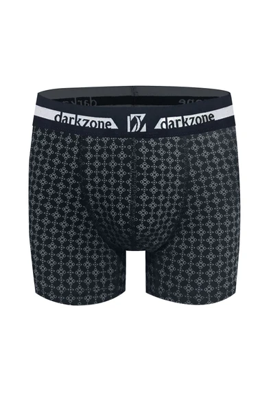 Desenli Lacivert Erkek Boxer 2669