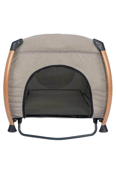 Maccon Goldie Alüminyum Kasa Park Yatak Sallanır Cibinlikli Oyun Parkı Beşik 70X110 Cm - 9