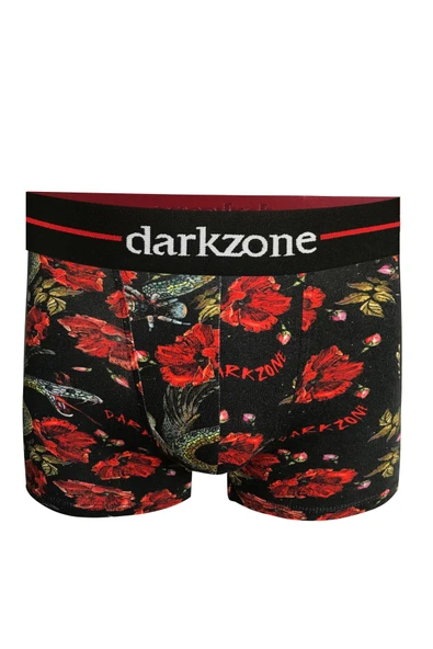Dijital Baskılı Çiçek Desenli Erkek Boxer 3069