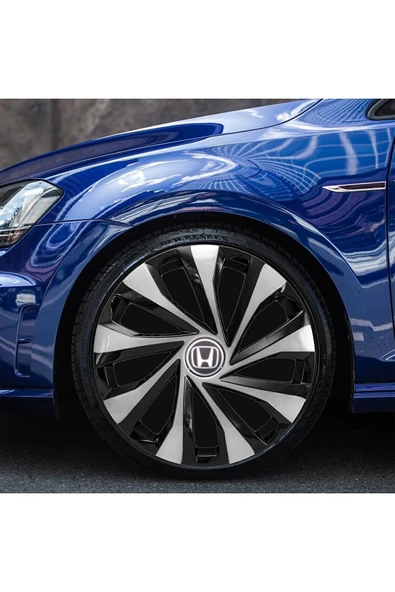Honda 16 Inç Jant Kapağı Siyah-gri Renkli Kırılmaz 4 Adet 6810Çifthonda