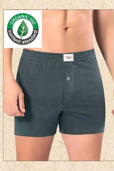 Erkek Düğmeli Boxer