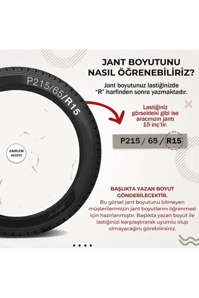 Honda 16 Inç Jant Kapağı Siyah-gri Renkli Kırılmaz 4 Adet 6810Çifthonda - 2