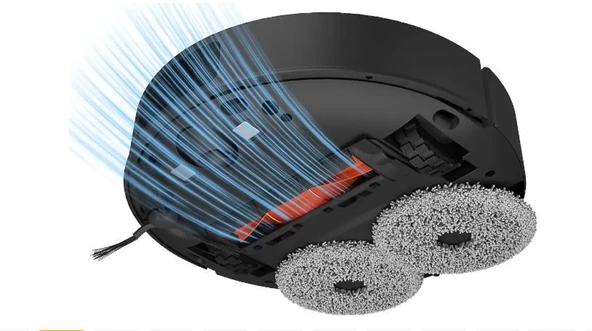 Xiaomi Robot Vacuum S20 Plus Siyah Akıllı Robot Süpürge - OUTLET Açılmış Kutu (Sıfır Kondisyon) - Resim 2