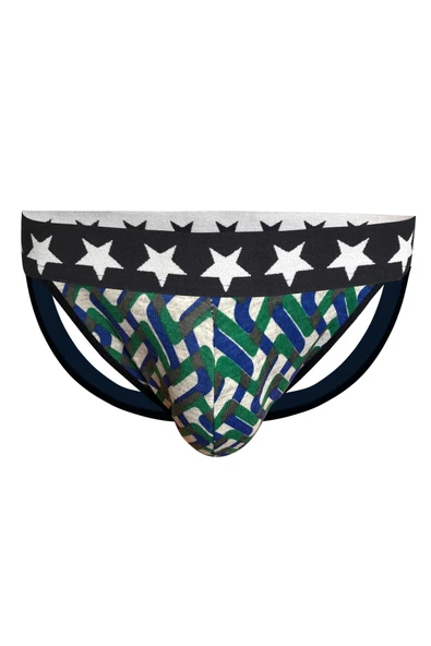 Erkek Arkası Açık Renkli Jockstrap 6777