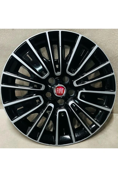 Jant Kapak 4 Adet Fiat Egea Urban 16"inç Siyah Gri 6150fiat