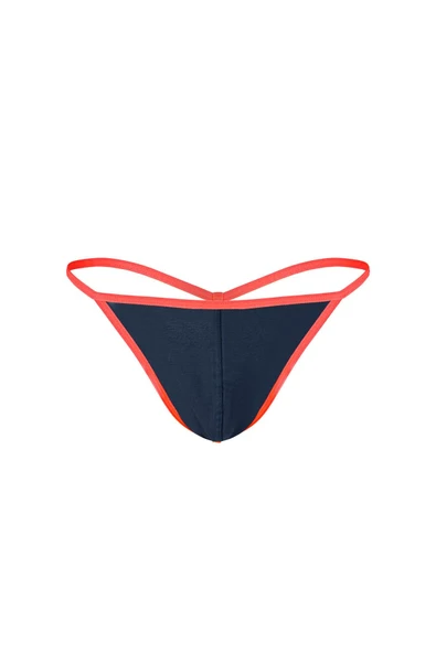 Neon Lastikli Lacivert Erkek Tanga 6677-01