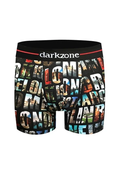 Pamuklu Desenli Boxer 2083
