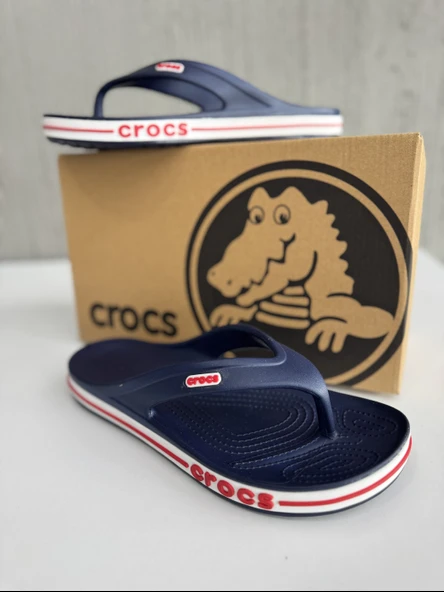 CROCS BAYABAND PARMAK ARASI ERKEK TERLİK LACİVERT