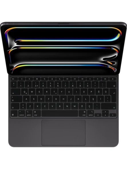 Apple Magic Keyboard For iPad Pro 13" (M4) - Turkish QKeyboard - Black - 4