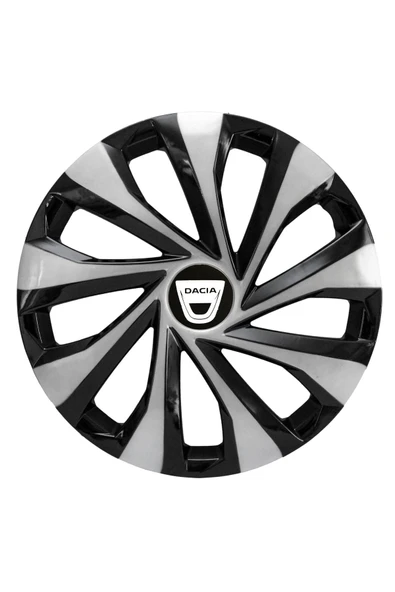 Dacia Duster 16 Inç Uyumlu Jant Kapağı 4'lü Takım Gri 1416 6810Çiftdacia - 3