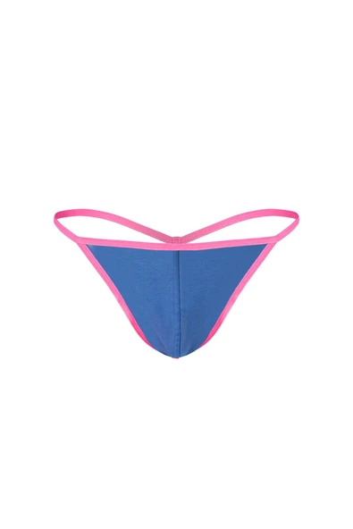 Neon Lastikli Mavi Erkek Tanga 6678-03