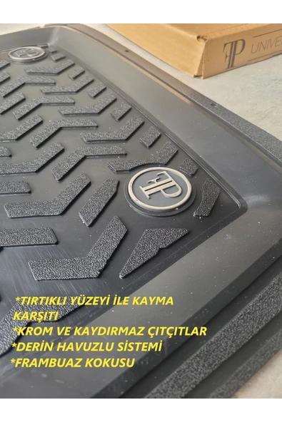 HAVUZLU PASPAS OTO PASPAS 5 PARÇA KOKULU LUX LUXOMAT PASPAS - Resim 2