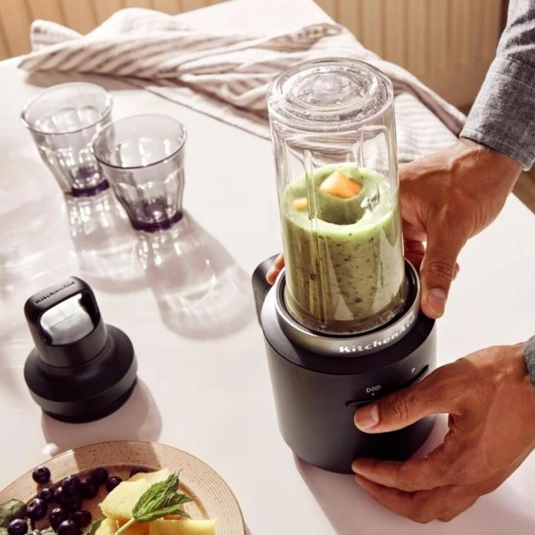 KitchenAid Go 5KSBR200BM Kablosuz Serisi Mini Blender - Batarya Hariç - 5