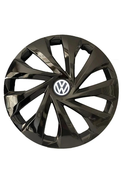 VOLKSWAGEN 16 INC SİYAH JANT KAPAĞI KIRILMAZ 6810syhww