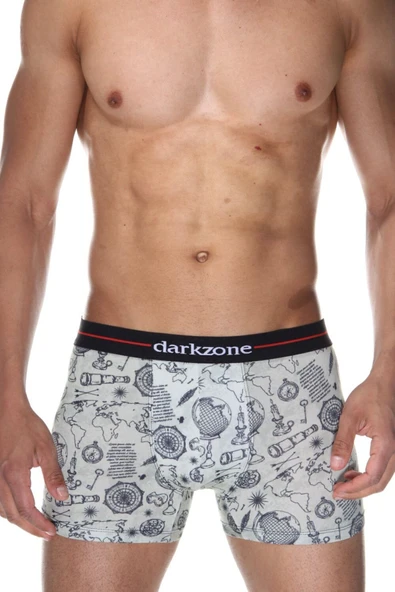 Erkek Harita Desenli Dijital Baskılı Boxer 2068 ürün görseli