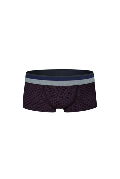 Kısa Erkek Boxer 2445 Bordo