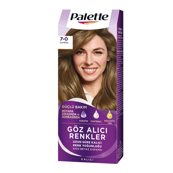 Palette Icc 7-0 Kumral Saç Boyası
