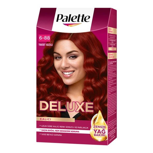 Palette Deluxe Saç Boyası 6-888 Yakut Kızılı 115 Ml