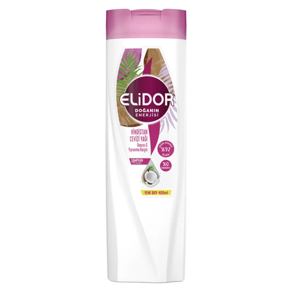 Elidor Hindistan Cevizi Yağı Şampuan 400 Ml