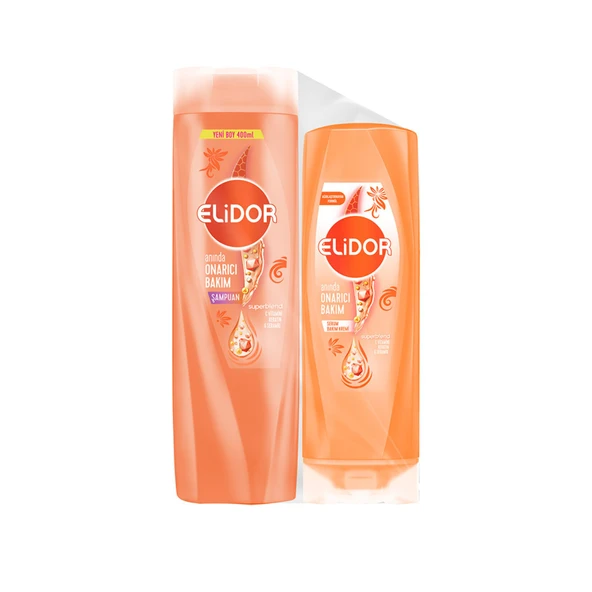 Elidor Anında Onarıcı Şampuan 400 Ml + Saç Kremi 200 Ml