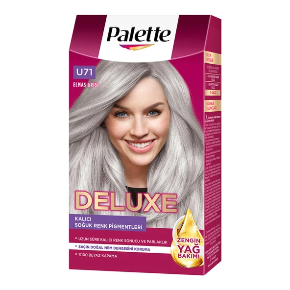Palette Deluxe Dp2 Canlı U71 Elmas Grisi 115 Ml