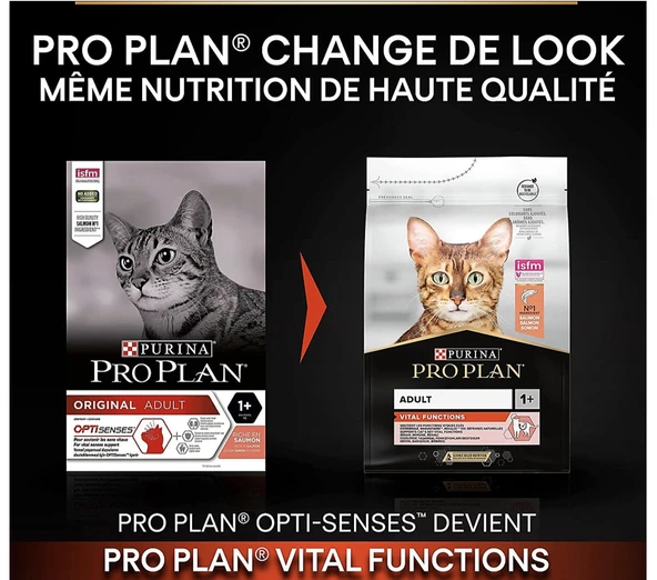 Pro Plan Vital Functions Adult Somonlu 3 kg Yetişkin Kedi Maması