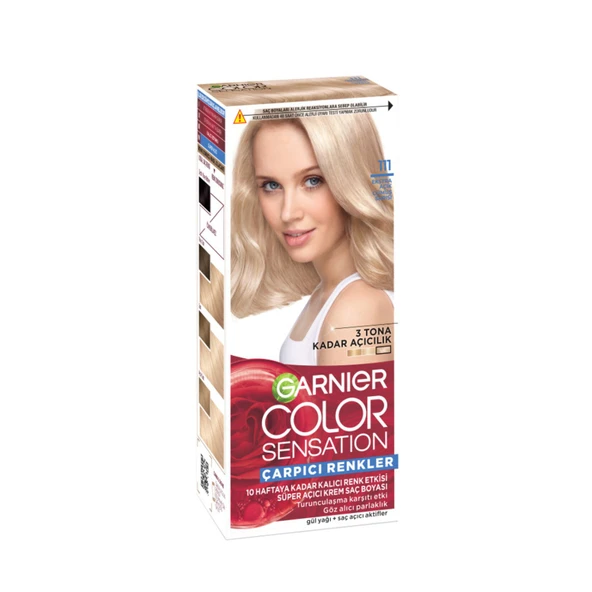 Garnier Çarpıcı Renkler 111 Ekstra Açık Gümüş Sarısı