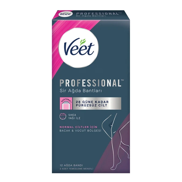 Veet Bacak&vücut Bölgesi Sir Ağda Bantları 12Li