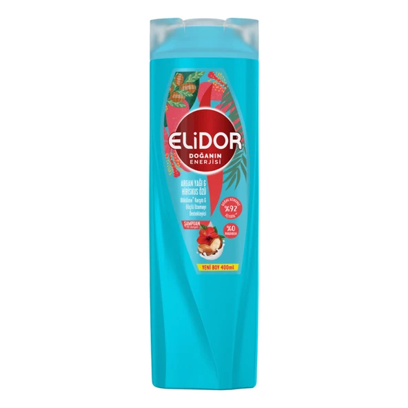 Elidor Argan Yağı & Hibiskus Şampuan 400 Ml