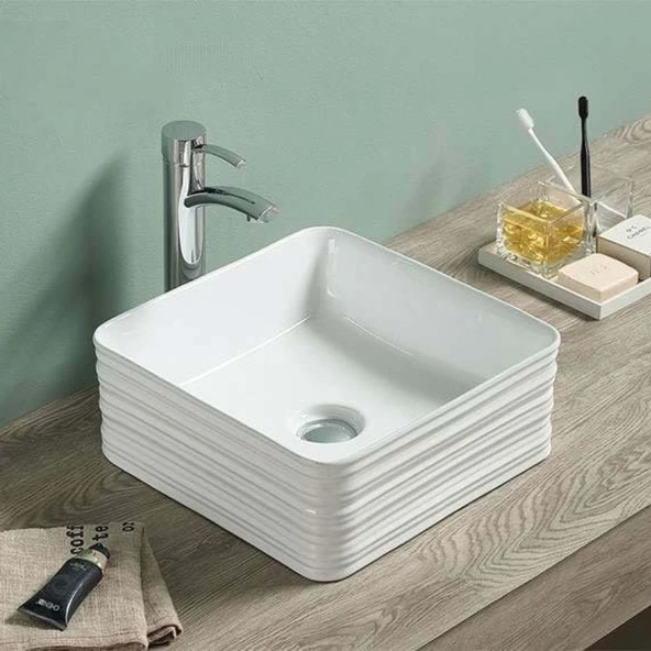 PUROSER ANEMON KARE ÇANAK LAVABO