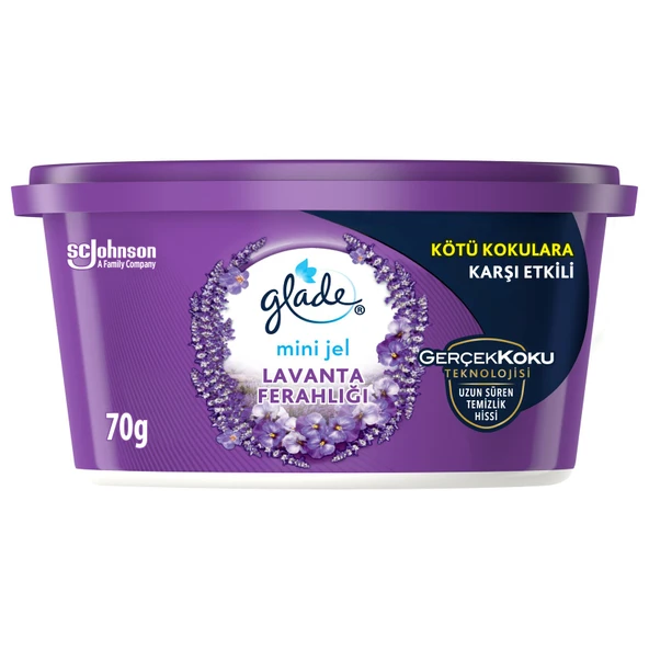 Glade Hava Tazeleyici Mini Jel Lavanta Ferahlığı 70g