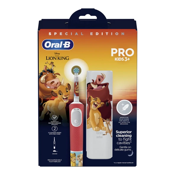 Oral-B Pro Kids The Lion King Şarjlı Diş Fırçası