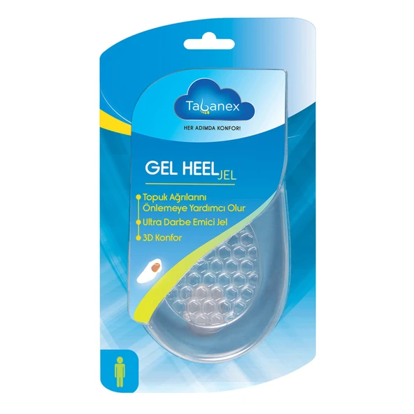 Tabanex Gel Heel Erkek Tabanlık