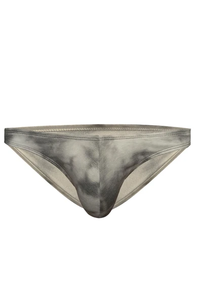 Desenli Krem Fit Erkek Slip 6903