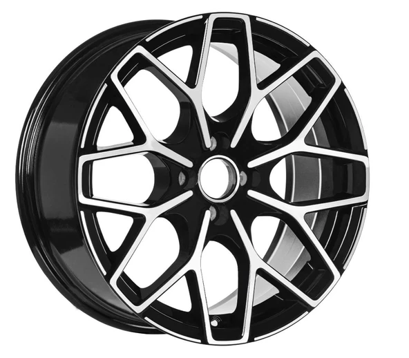 EMR-S1038-32 7.5x17" -5x100 ET35 73.1 Black Diamond Jant (4 Adet)