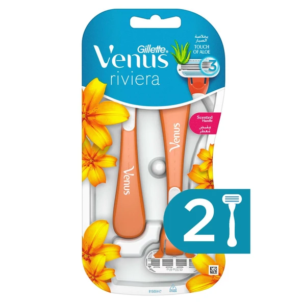 Gillette Venus Tıraş Makinesi Riviera 2'li Kadın
