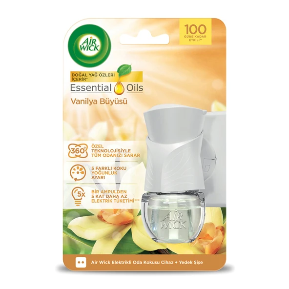 Airwick Elektrikli Kit Oda Kokusu Vanilya 19 Ml