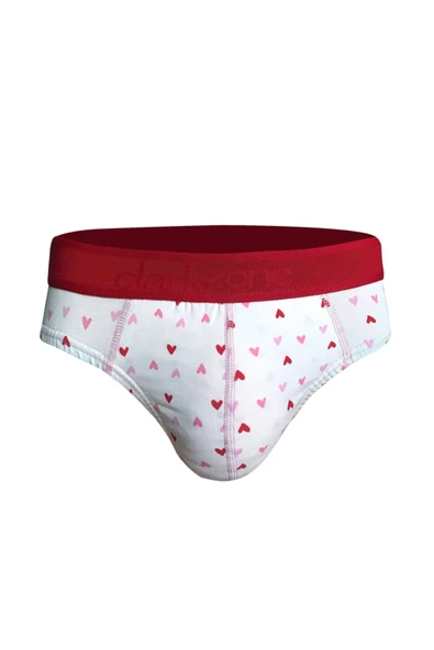 Kalp Desenli Renkli Erkek Slip 6359 ürün görseli