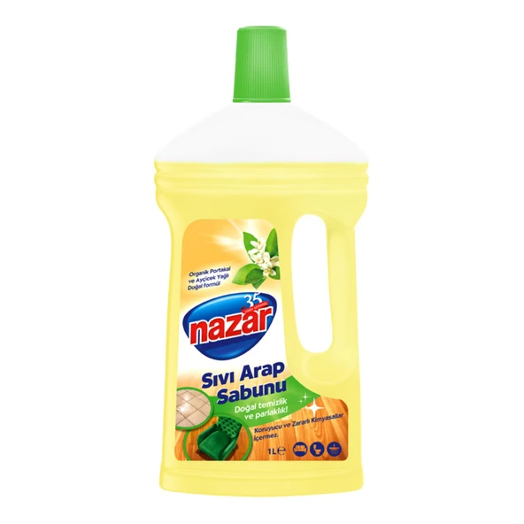 Nazar Sıvı Arap Sabunu Portakal Çiçeği 1 L