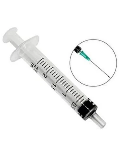 Genject 2 ml 3parça 21G 0.80X38MM Enjektör - 250Lİ