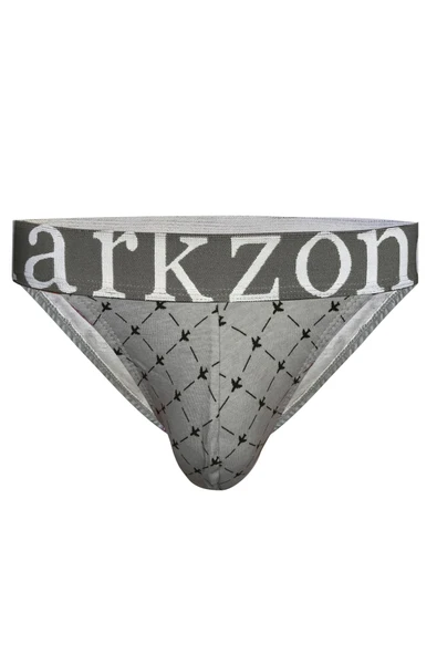 Geniş Lastikli Uçak Desenli Gri Erkek Slip 6144 ürün görseli