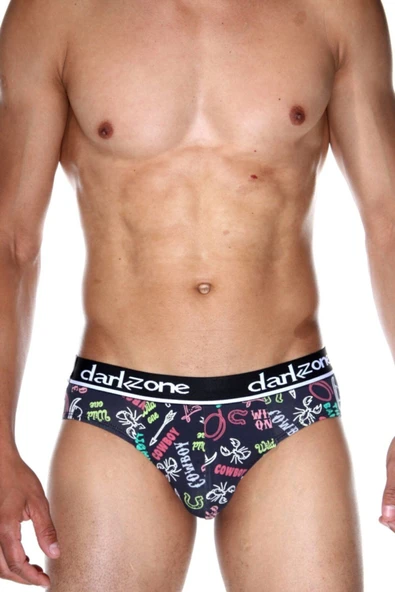 Kovboy Desenli Antrasit Erkek Slip 6383 ürün görseli