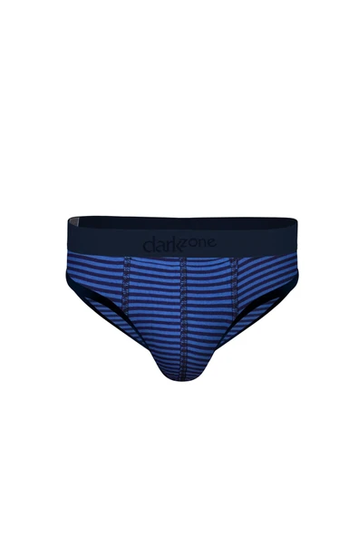 Çizgili Mavi Erkek Hipster Slip 6133
