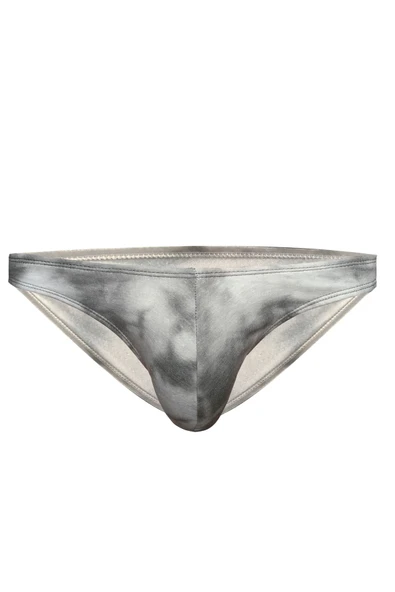 Desenli Gri Fit Erkek Slip 6902